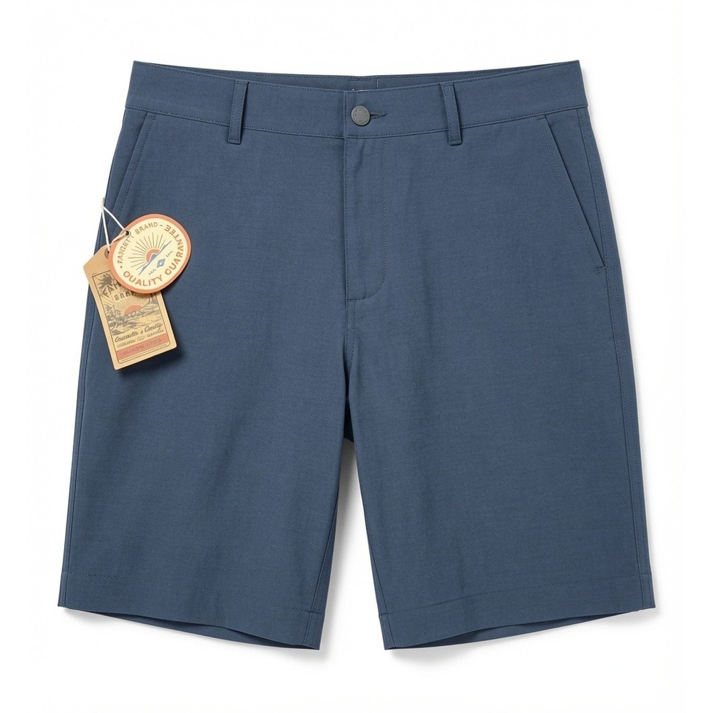 Faherty Belt Loop All Day Shorts Men's 30 Dark Blue Nights 9" Stretch NWT
